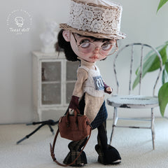 Handmade Outfit for Blythe/Obitsu, Mixed Japanese Style Clothes Set