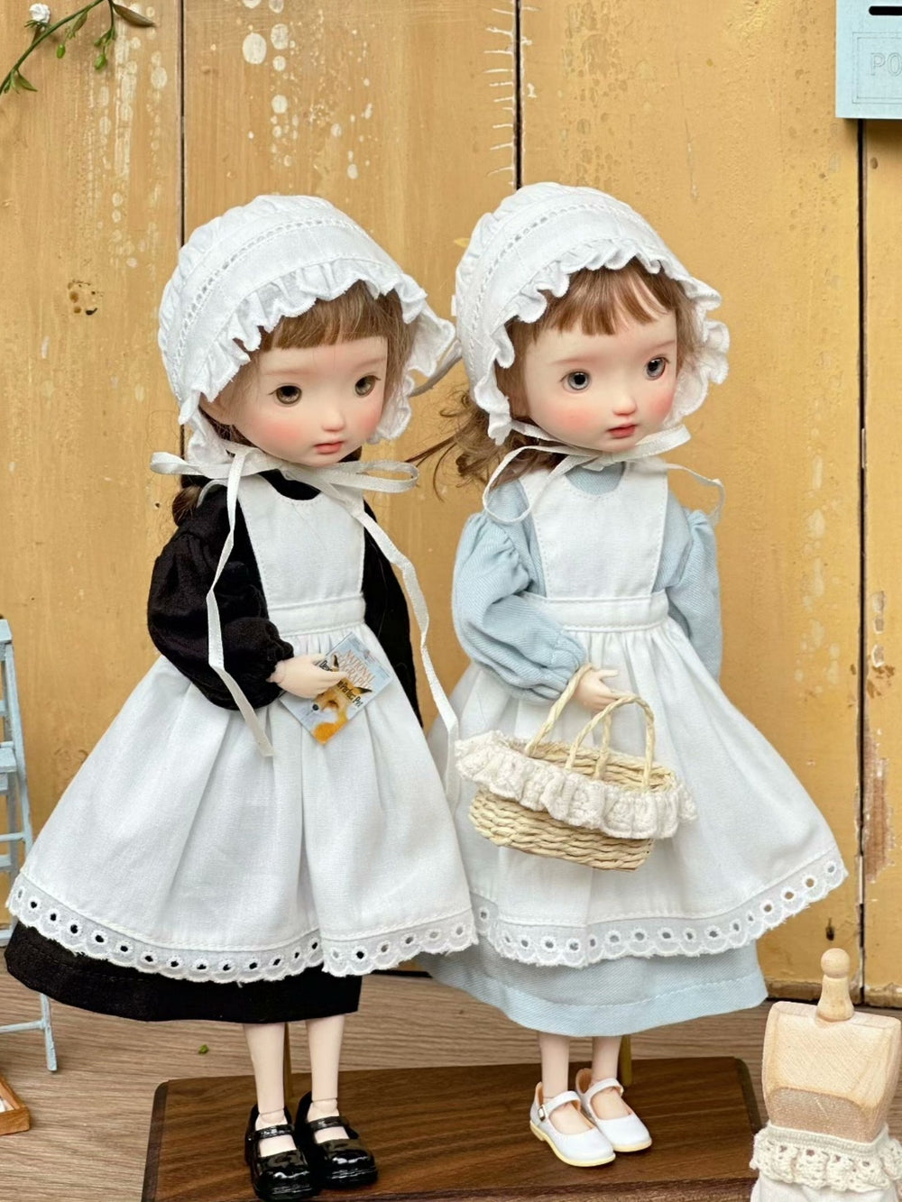 Pinafore Dress Blythe 1/6 BJD Set | ToastDoll