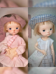 Cute Soft Beret 1/6 BJD Hat Half Body Shot | ToastDoll
