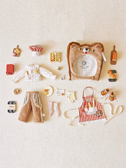 Handmade Outfit for Blythe/ Ob24/ Ob22/ Pullip, Bread Dog Set