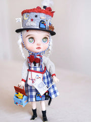 Handmade Outfit for Blythe/ Ob24/ Ob22/ Pullip, Cut Set