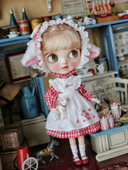 Sunny Lamb Blythe BJD Set - Handmade Doll Clothes - ToastDoll