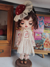 Embroidered Mushroom Blythe BJD Set - Handmade Doll Clothes - ToastDoll