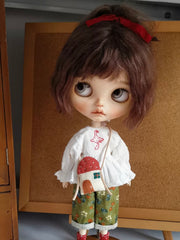 Green Meadow Blythe BJD Set - Handmade Doll Clothes - ToastDoll