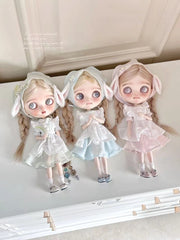Little Bo Peep Blythe 1/6 BJD Set - Handmade Doll Clothes - ToastDoll