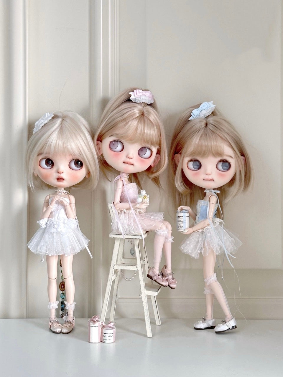Silk Ballet Corset Blythe BJD Set | ToastDoll