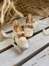 Floral Buckle Strap Blythe Flats - Handmade Doll Shoes - ToastDoll