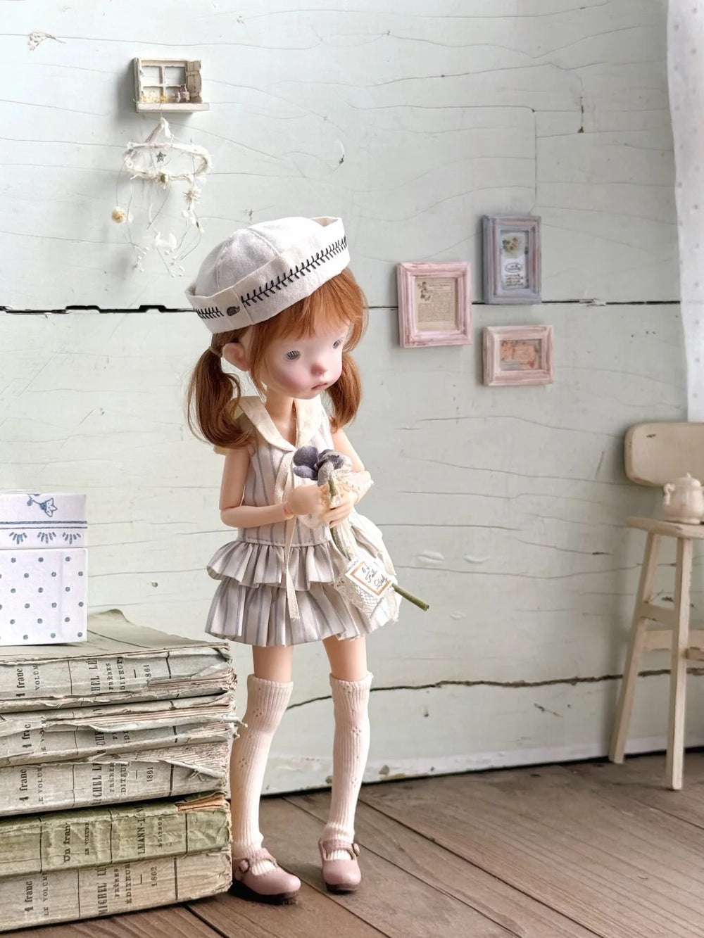 Summer Sailor BJD Outfit | ToastDoll
