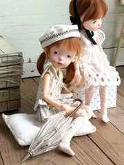 Summer Sailor BJD Outfit On Doll Display | ToastDoll