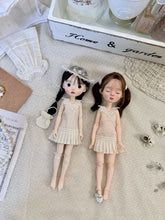 Dainty Pleated Blythe BJD Dress - Handmade Doll Clothes - ToastDoll