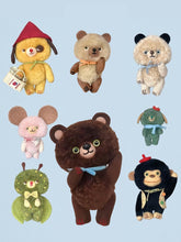 Forest Pal Puppy Bear Plushies - Handmade Companion - ToastDoll