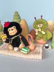 Forest Pal Puppy Bear Plushies - Handmade Companion - ToastDoll