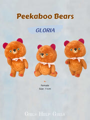 Girls Help Healing Bear Plushies - Handmade Companion - ToastDoll