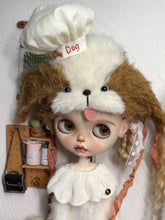 Handmade Blythe/BJD Hat, Puppy Chef Hat