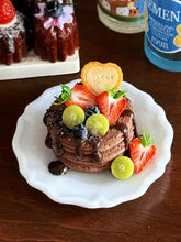 Handmade Miniature Props for BJD/Blythe/Obitsu, Cocoa Pancake