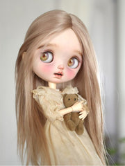 Handmade Blythe Wig, Long Straight Hair
