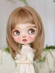 Handmade Blythe Wig, Long Straight Hair With Bangs