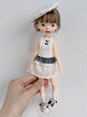 Preppy Plaid Blythe 1/6 BJD Set - Handmade Doll Clothes - ToastDoll