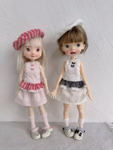 Preppy Plaid Blythe 1/6 BJD Set - Handmade Doll Clothes - ToastDoll