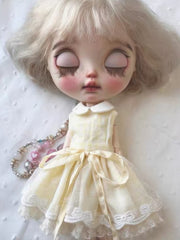 Macaron Blythe Dress Set - Handmade Doll Clothes - ToastDoll