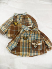 Brown Plaid Blythe Shirt | ToastDoll