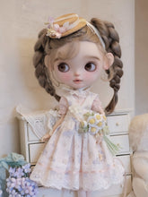 Pink Yellow Cottagecore Blythe BJD Set-Handmade Doll Clothes-ToastDoll
