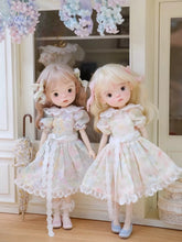 Apron Floral Blythe 1/6 BJD Set On Doll Display | ToastDoll