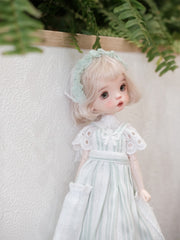 Mint Mori Blythe 1/6 BJD Dress Set On Doll Display | ToastDoll