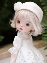 Cream Lace Blythe 1/6 BJD Dress Set Half Body Shot | ToastDoll