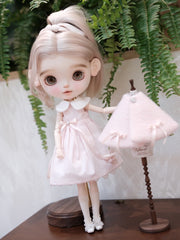 Pink Coquette Blythe Outfit Front View | ToastDoll