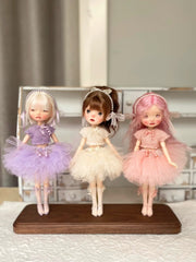 Pastel Ballet Tulle BJD Outfit | ToastDoll