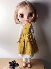 Handmade Shoes for Blythe, Solid Color Mid Top Leather Shoes