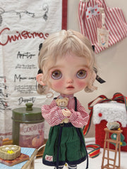 Noelle Custom Blythe OOAK - Holiday Vibe Doll - ToastDoll