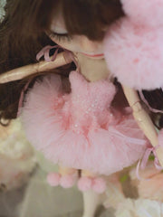 Pink Ballerina Blythe Outfit - Handmade Doll Clothes - ToastDoll