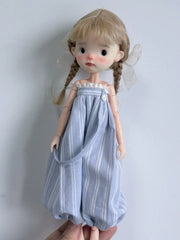 Bloomer Romper Blythe 1/6 BJD Set On Doll Display | ToastDoll