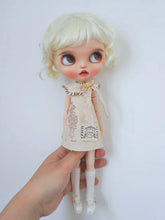 Vintage Button Dress Blythe 1/6 BJD Outfit | ToastDoll