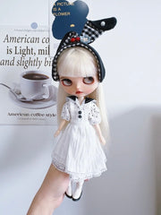 Bunny Ear Blythe 1/6 BJD Outfit - Handmade Doll Clothes - ToastDoll
