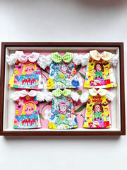 Colorful Cartoon Print Blythe BJD Set - Handmade Doll Clothes - ToastDoll