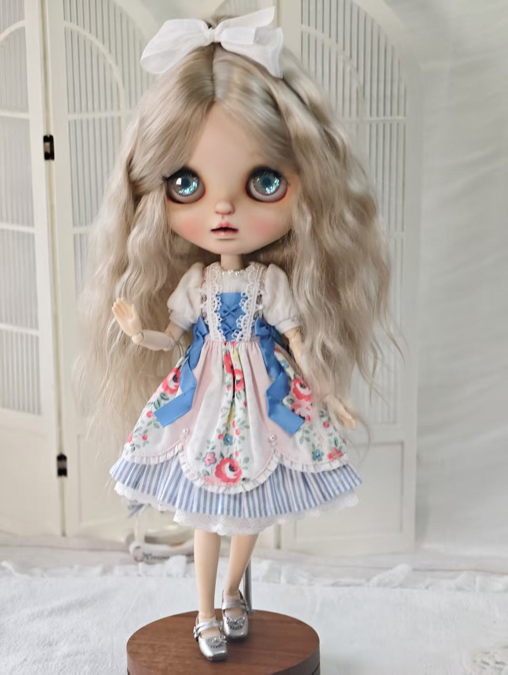 Floral Dress Blythe Set Front View | ToastDoll