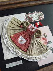 Red Green Rustic Blythe BJD Set | ToastDoll