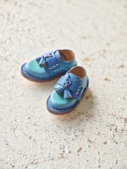 Blue Vintage Tassel Blythe Handmade Shoes | ToastDoll