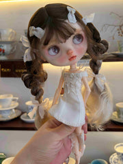 Fiona Custom Blythe OOAK Front View | ToastDoll