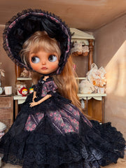Handmade Outfit for Blythe/Obitsu, Multi-Layered Lace Dress Set