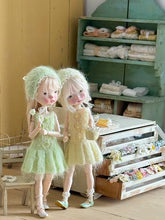 Green Yellow Knit BJD Dress Set | ToastDoll