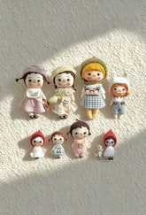 Mini Pixie Tot Plushies - Handmade Doll Companion - ToastDoll