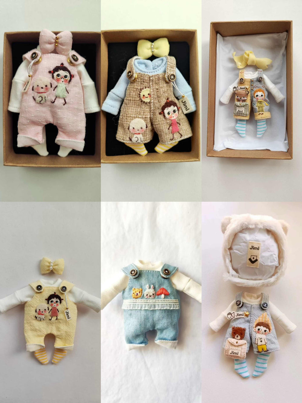 Innocent Overalls OB11 Outfit | ToastDoll