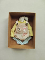 Bunny Baby Half Romper OB11 Outfit | ToastDoll