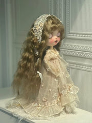 Pearl Ethereal Gown Blythe Outfit Close-up | ToastDoll