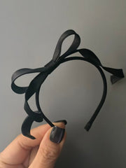 Handmade Blythe/BJD Headband, Black Bow