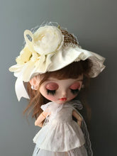 Handmade Blythe/BJD Hat, Floral Sun Hat